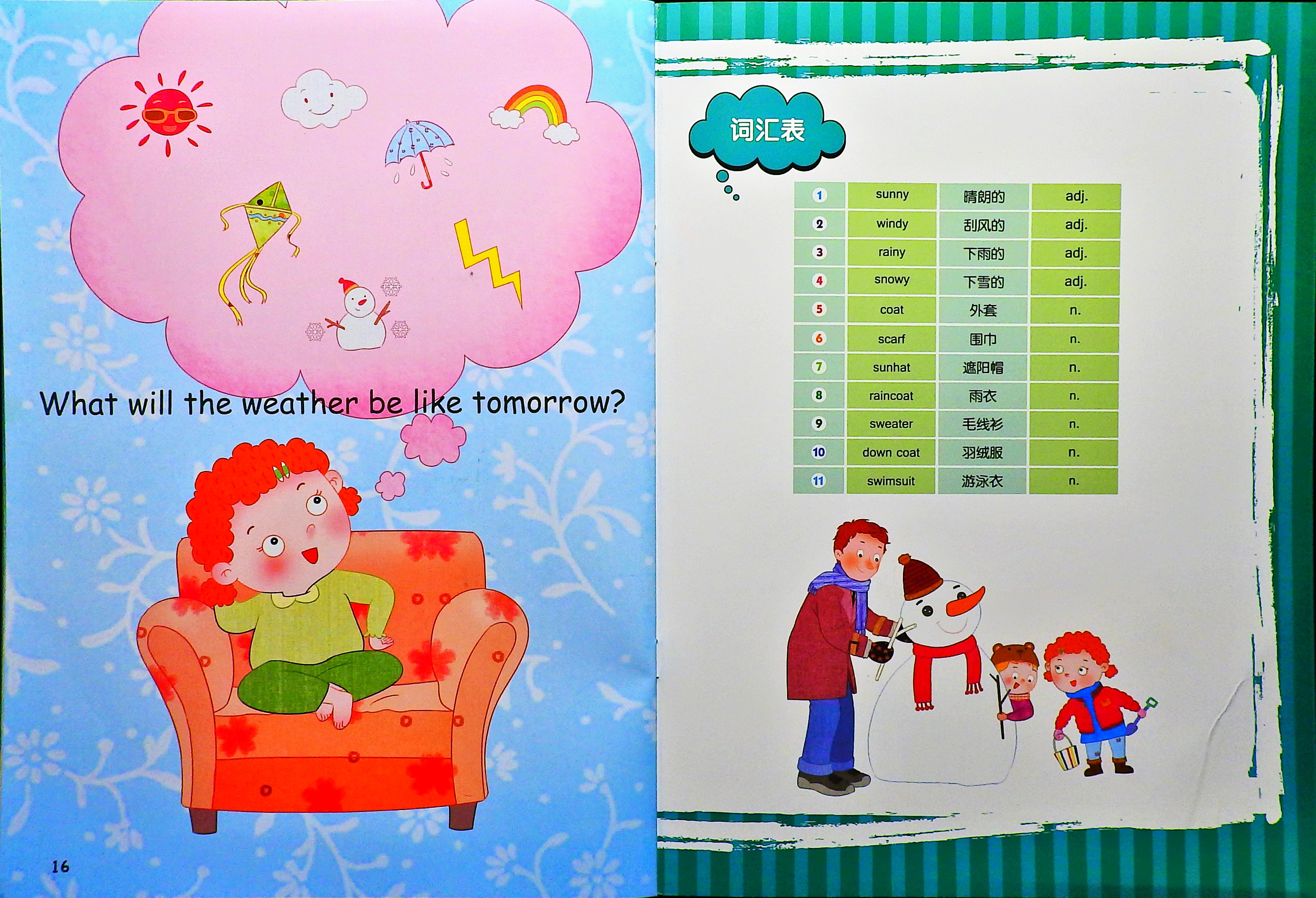 What's the Weather Like Today (10),绘本,绘本故事,绘本阅读,故事书,童书,图画书,课外阅读